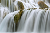 Skradinski buk waterfall, National Park Krka, Dalmatia, Croatia