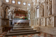 Kapelica i grob svetog Ivana u katedrali svetog Lovre u gradu Trogir, Dalmacija/Hrvatska