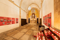 Interior of the church of Our Lady in town Korcula, island Korcula, Dalmatia, Croatia