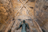 Jesus Christ the Redemeer statue in the St. Mark's church in town Korcula, island Korcula, Dalmatia, Croatia