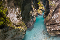The Tolmin gorges, Triglav National Park, Slovenia