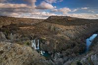Manojlovac waterfalls in National Park Krka, Dalmatia, Croatia