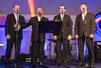 Kvartet Gubec zabavljali su prisutne na proslavi obljetnice 25 godina poslovanja tvrtke Lipapromet