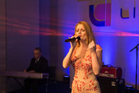 Danjela Pintaric singing on 25th anniversary of company Lipapromet