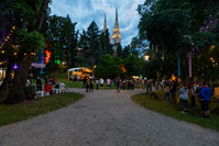Crossover festival in park Ribnjak in Zagreb, Croatia