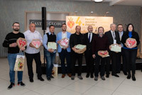 Joint photo of all the champions on olive oil festival in Zagreb 2019/Croatia