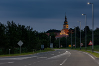 Road illumination in place Lepoglava, Zagreb/Croatia