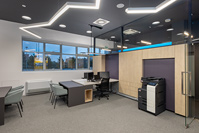 Office of professional lighting and exhibition space of the company Lipapromet in Zagreb