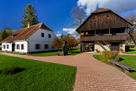 Old village Kumrovec museum in Zagorje, Croatia