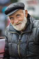 Old man from Dalmatian Zagora region, Croatia