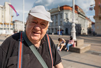 Elderly gentleman from Zagreb, Croatia