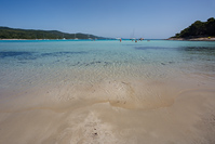 Famous beach Saharun on island Dugi Otok in Dalmatia, Croatia