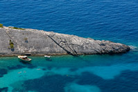 Zarace bay in summer, island Hvar, Dalmatia, Croatia