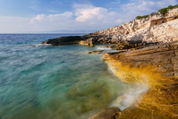 Island Proizd near place Vela Luka, Dalmatia, Croatia