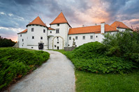 Old town castle in Varazdin, Croatia