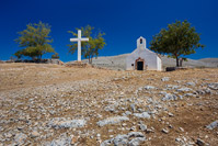 Crkvica Gospe od Tarca u nacionalnom parku Kornati, Dalmacija/Hrvatska