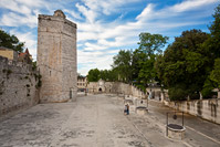 The Captain's tower and five wells square, Zadar, Dalmatia, Croatia